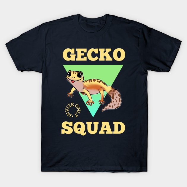 Join The Gecko Squad - Lizard People T-Shirt by Kcaand